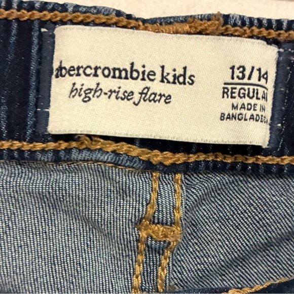 Abercrombie & Fitch Kids  Blue Flare Jeans 13/14 R - Picture 10 of 10